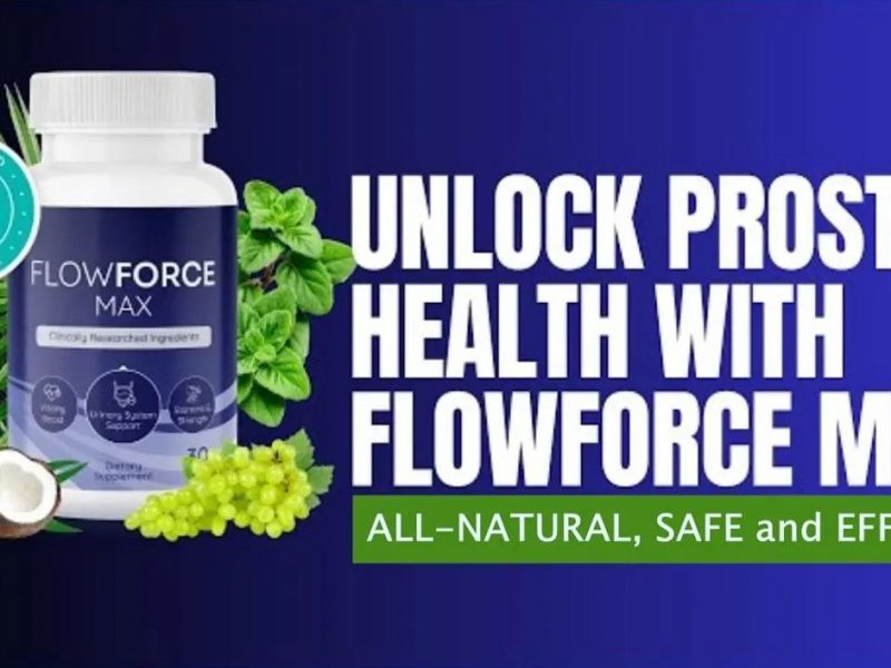 FlowForce Max: The Ultimate Prostate Care Supplement