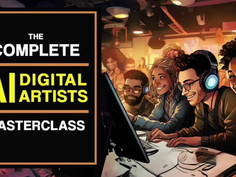 The Complete AI Digital Artist Masterclass: Unleash Your Creativity with Technology